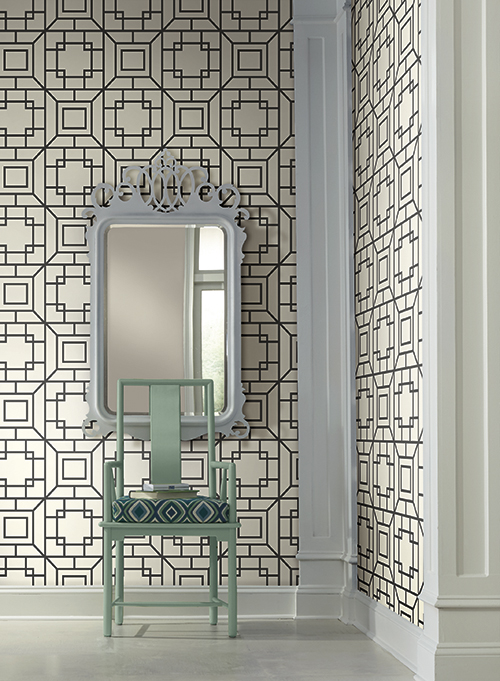 Обои Ashford House Toiles II AF1967 фото в интерьере